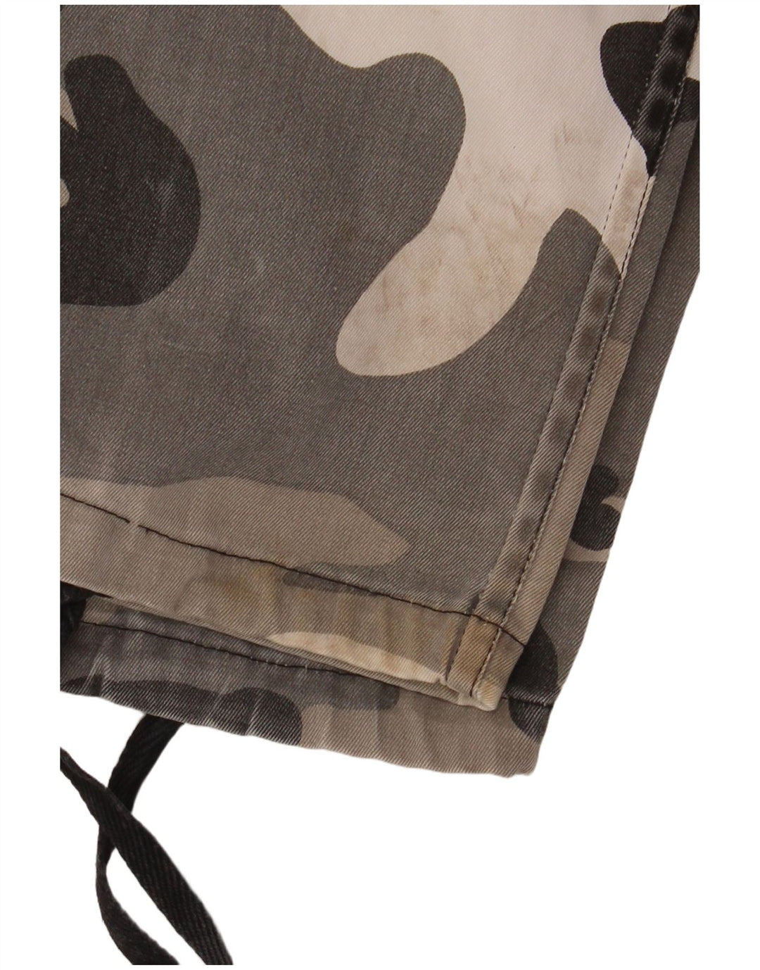 VINTAGE Pantalon cargo régulier pour hommes Petit W31.5 L32.5 Camouflage gris