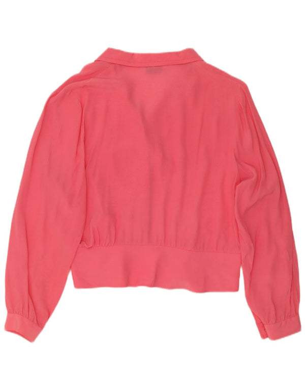 Nostalghia Chemisier Femme IT 45 Grande Soie Rose