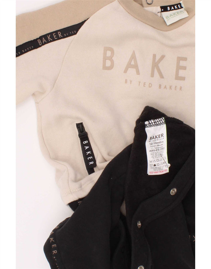 Ted Baker Combinaison graphique pour bébé garçon 12-18 mois Multicolore Colourblock