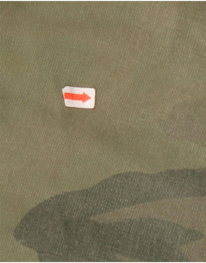 NAUTICA Short Cargo Homme W33 Coton Camouflage Vert Moyen