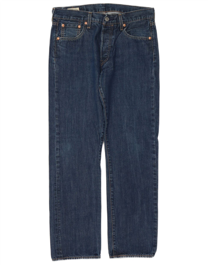 Levi's Jean Droit 501 Homme Bleu W30 L28 Coton