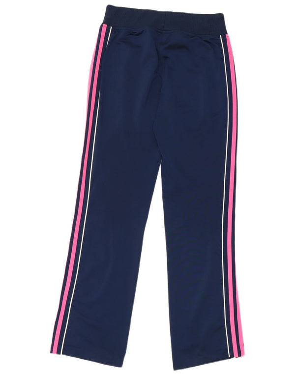Adidas Pantalon de survêtement pour femme UK 8 Small Bleu marine Polyester