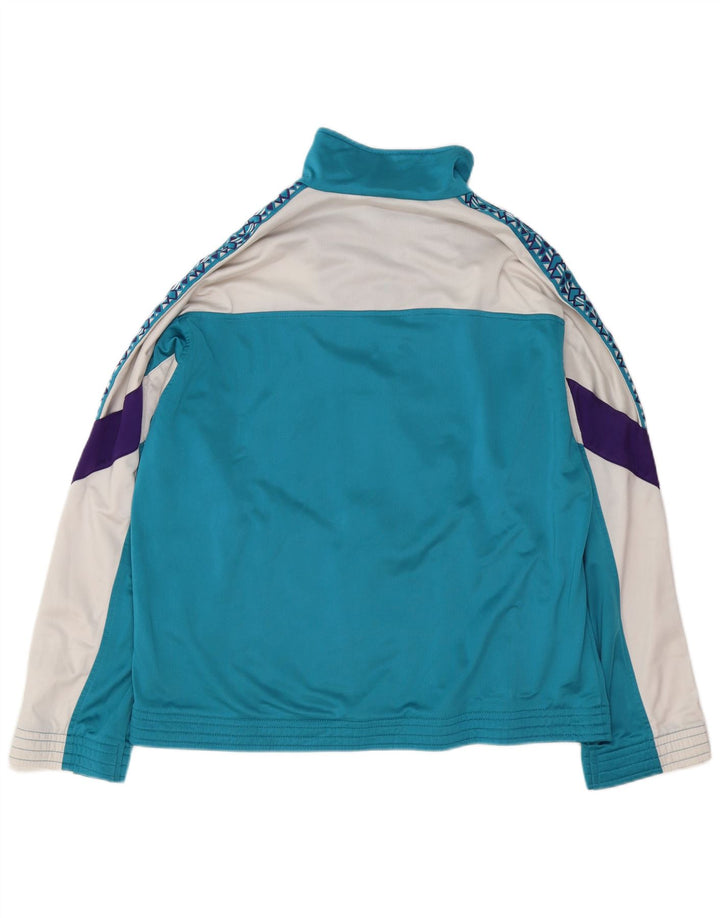 Lotto Survêtement complet graphique pour homme XL Bleu Colorblock Polyester