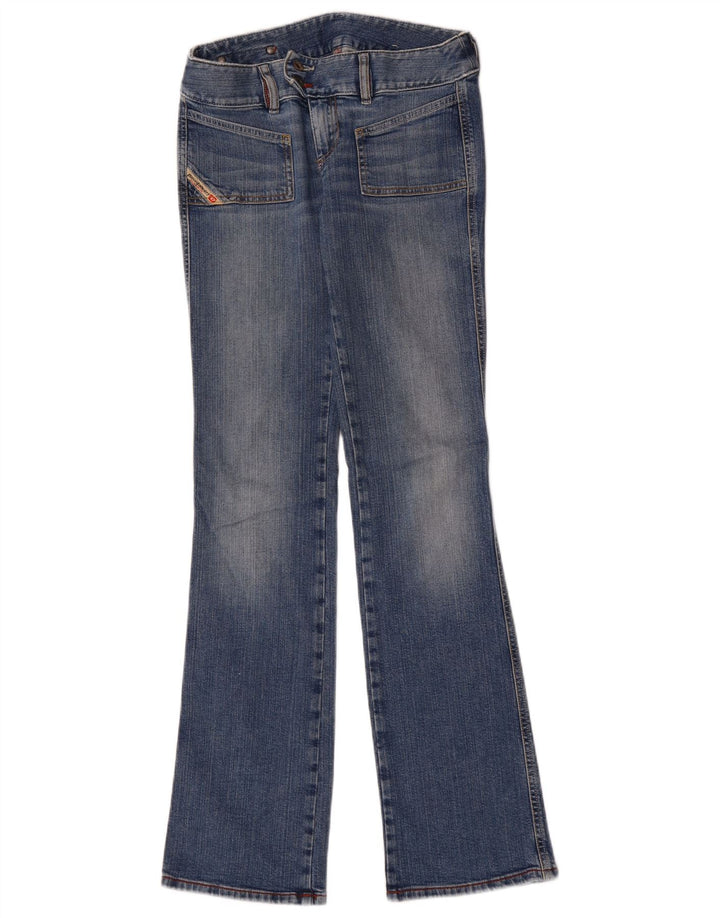Diesel Jean Bootcut Taille Basse Femme W28 L33 Bleu Coton