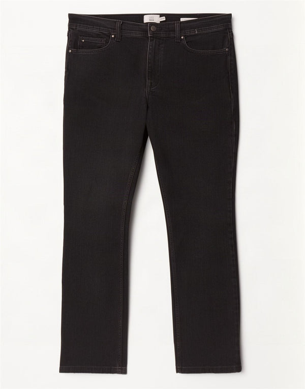 Marks & Spencer Jean droit régulier pour homme W36 L31 en coton noir