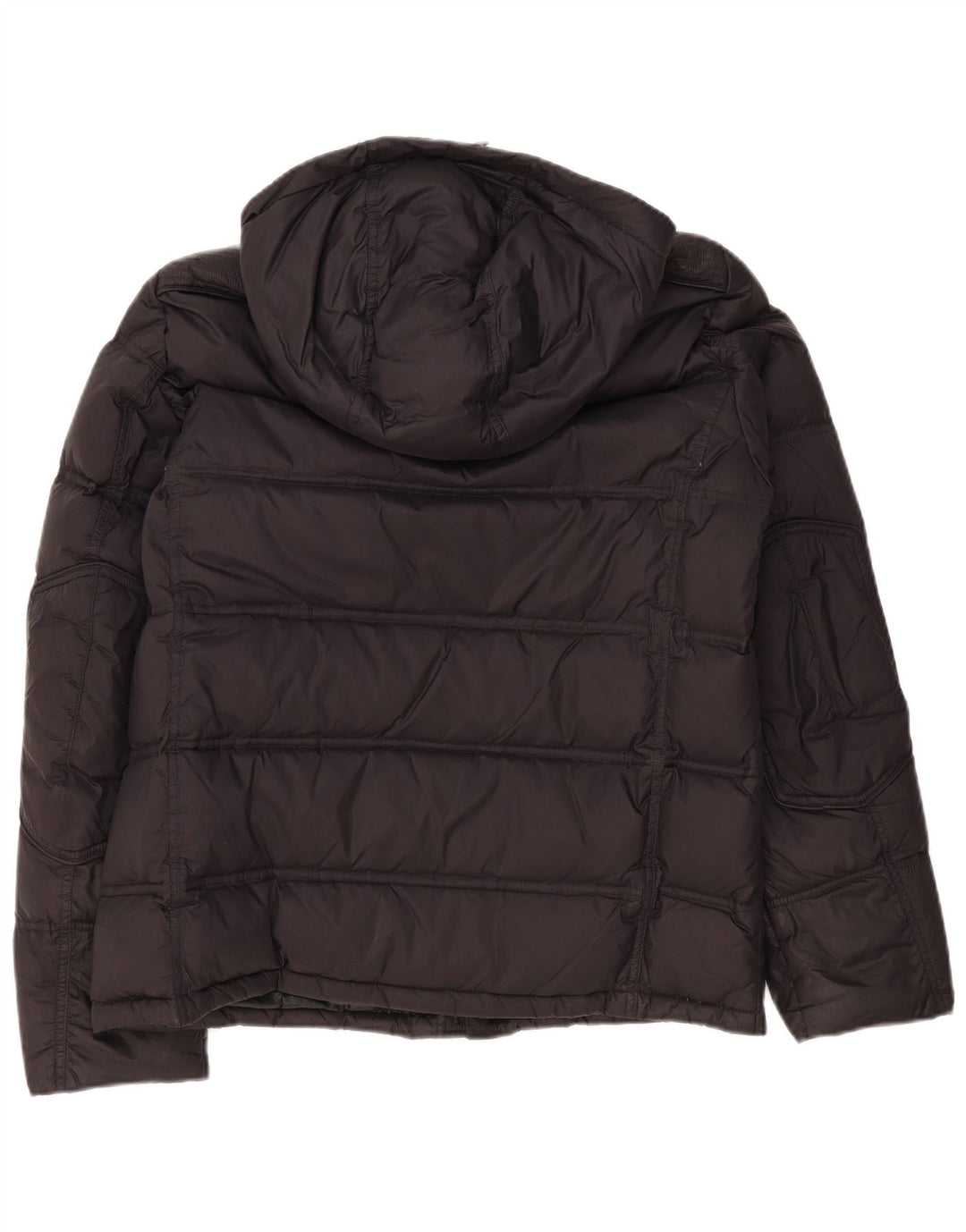Blauer Veste matelassée à capuche pour homme UK 42 Large Noir Polyamide