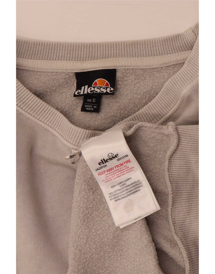 Fila Sweat-shirt pour homme en coton gris Small