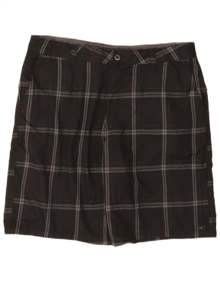 O'Neill Short Chino Homme W38 XL Noir Carreaux Polyester
