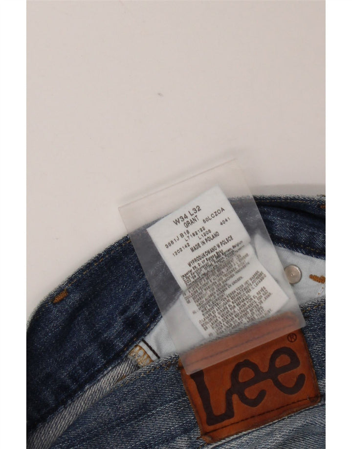 Lee Bermuda Denim Short W34 Grand Bleu Coton
