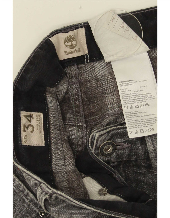 Timberland Jean Droit Thompson Homme W34 L30 Gris Coton