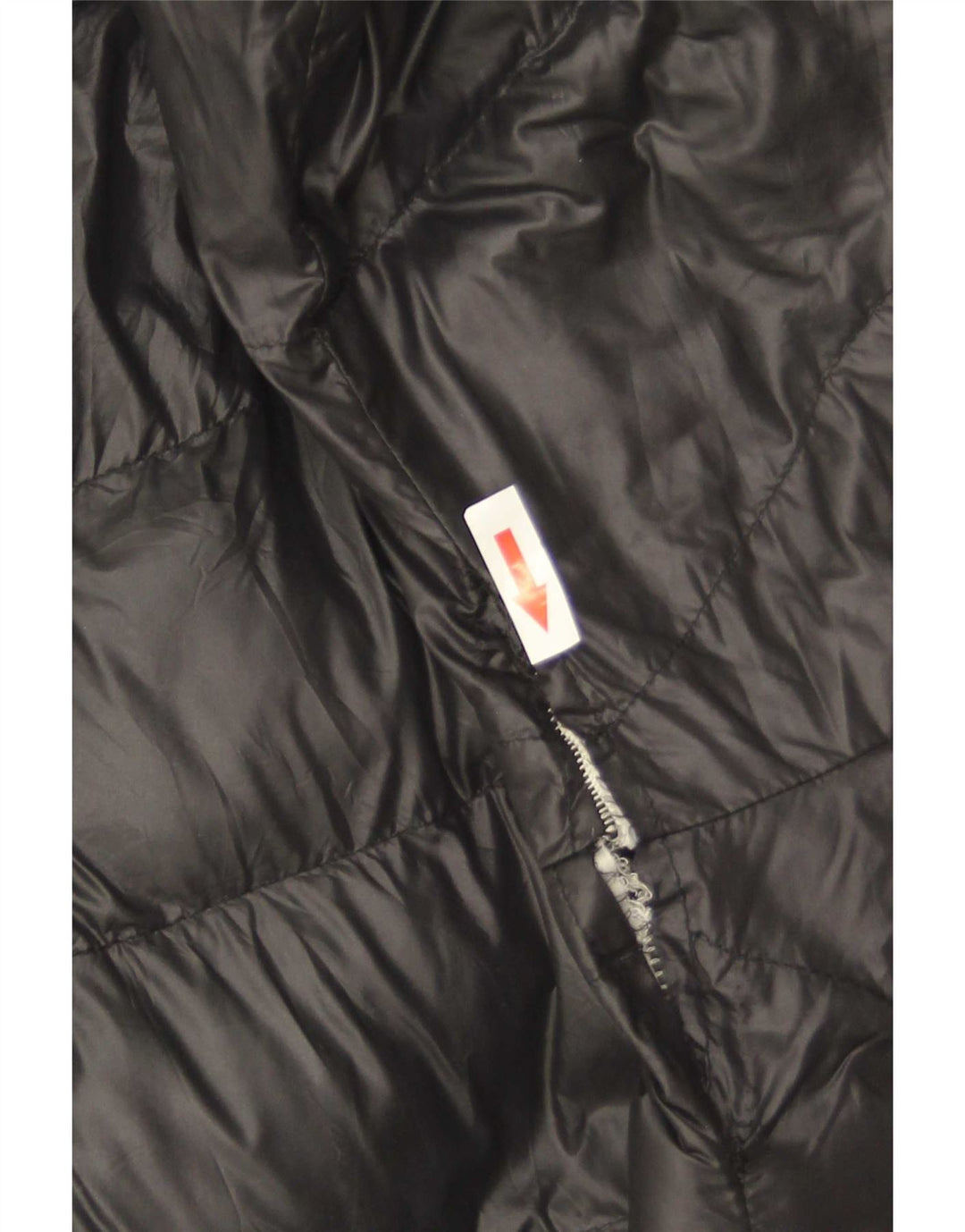 Barbour Veste matelassée à capuche pour femme UK 16 Large Noir Polyamide
