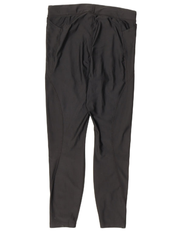 Nike Legging court Dri Fit pour femme UK 12 Noir moyen Polyester
