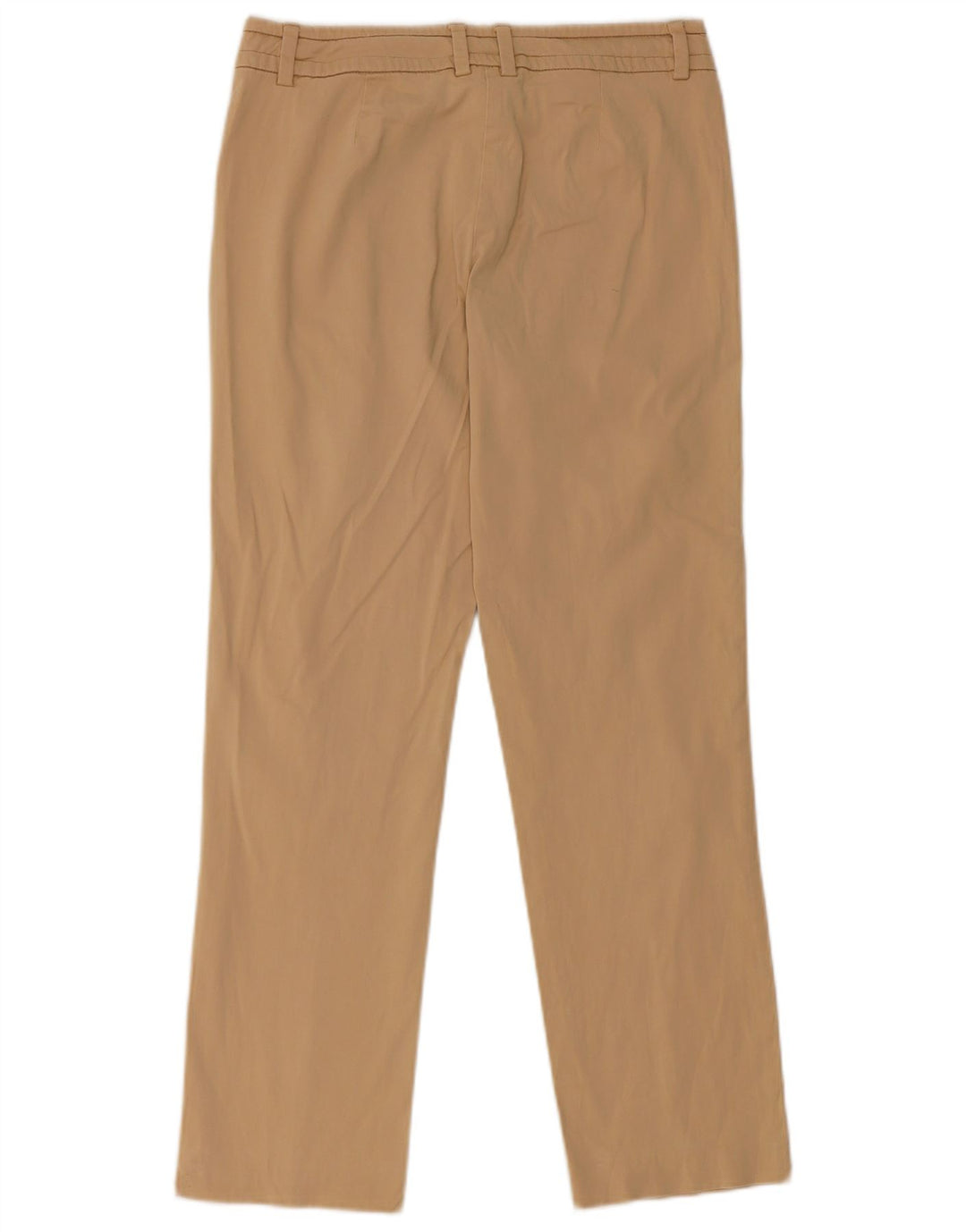 TRUSSARDI Pantalon décontracté droit IT 42 Medium W28 L27 Beige