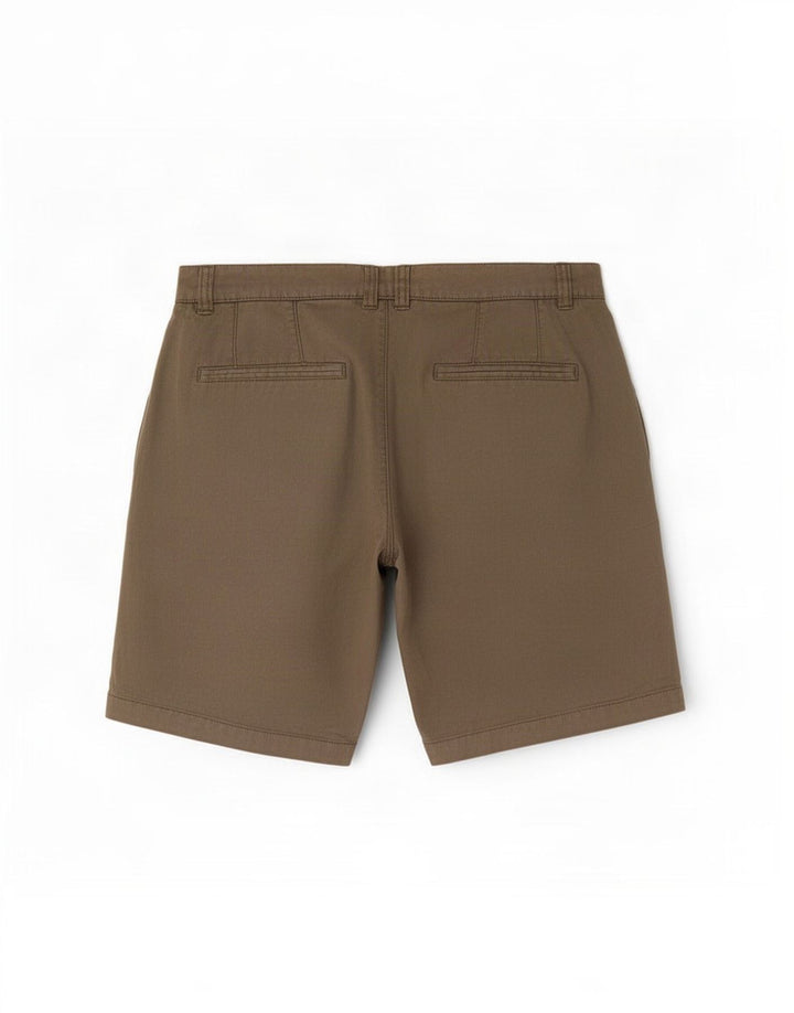 Dack's Short Chino Coupe Regular Homme IT 48 Medium W32 Lin Kaki