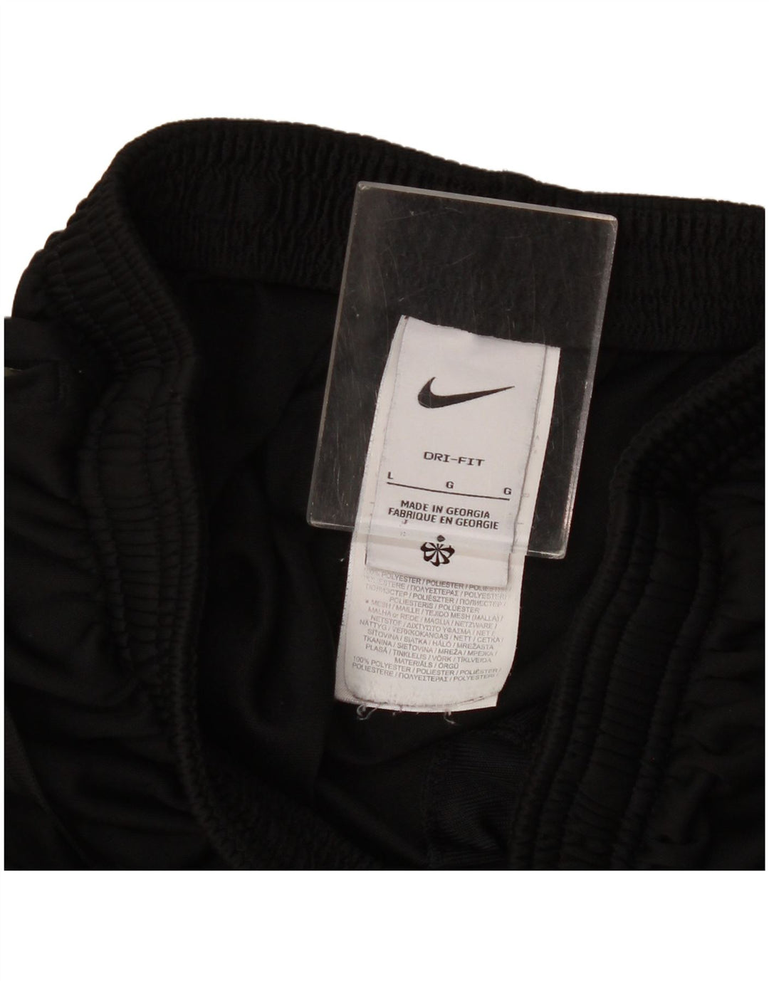Pantalon de survêtement Nike Dri Fit pour hommes, grand, noir, polyester