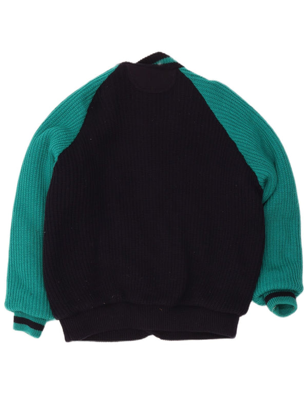 Rodrigo Veste Bomber Homme IT 48 Noir Moyen Colorblock