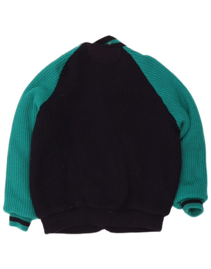 Rodrigo Veste Bomber Homme IT 48 Noir Moyen Colorblock