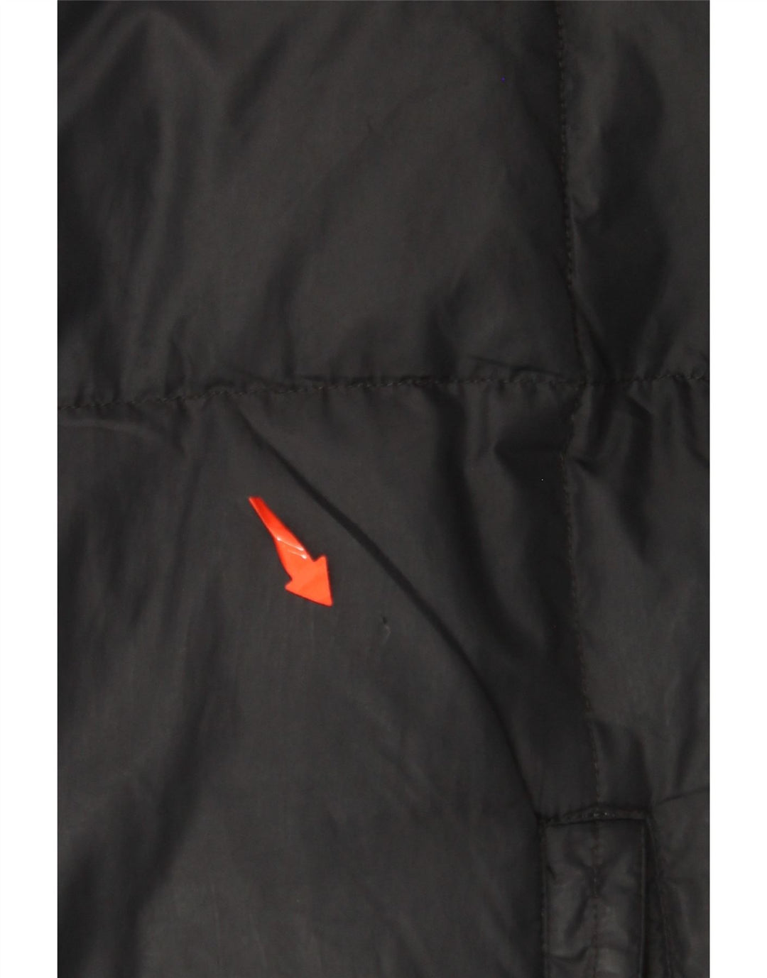 TOMMY HILFIGER Veste matelassée à capuche pour hommes UK 42 XL Noir Polyester