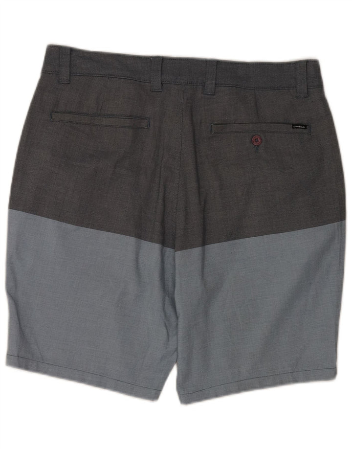 O'Neill Short Chino Homme W33 Coton Colorblock Gris Moyen