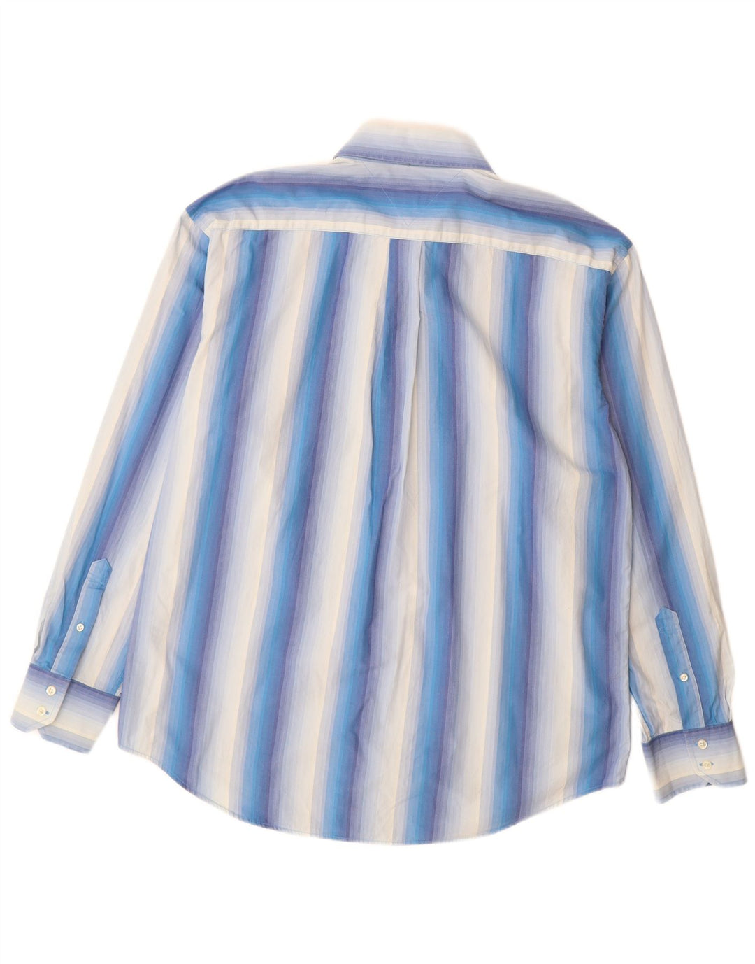 Tommy Hilfiger Chemise Homme XL Bleu Rayé Coton