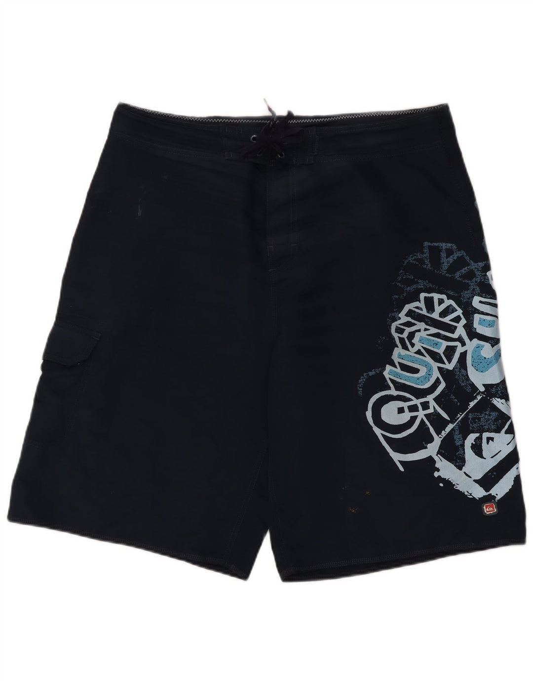 Quiksilver Short de bain graphique homme grand bleu marine polyester
