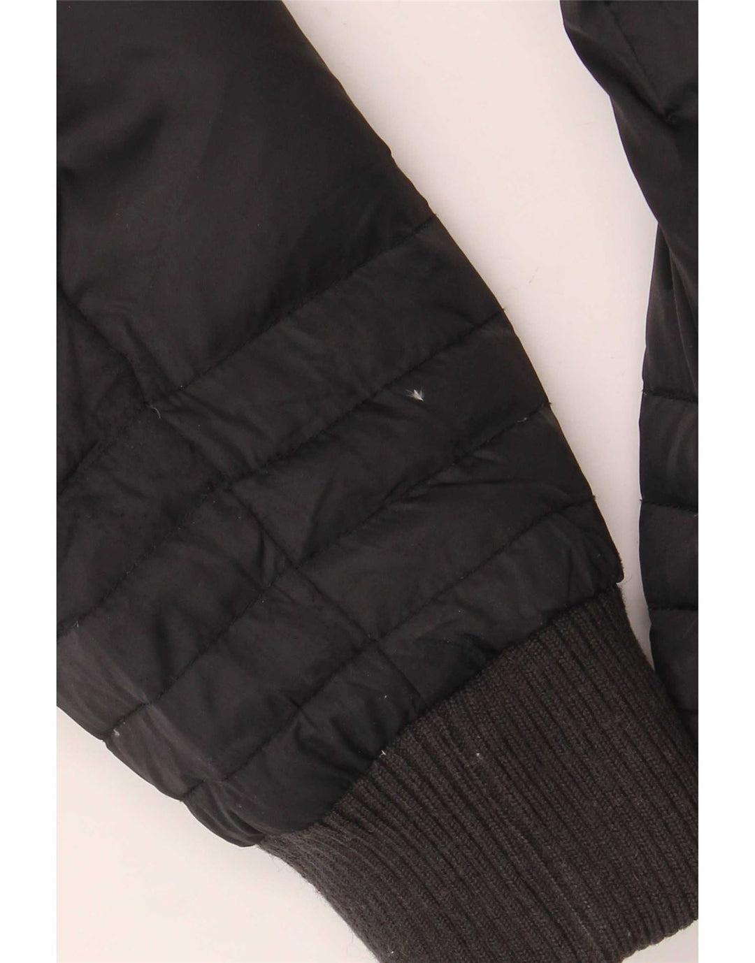 Playlife Manteau rembourré à capuche pour femme UK 42 Medium Noir Polyamide