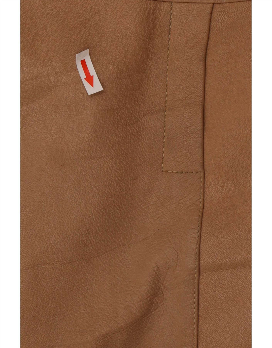 veste en cuir homme vintage petit marron