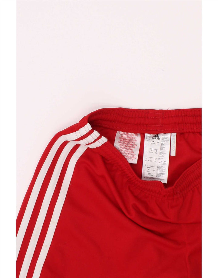 Adidas Garçon Climalite Sport Short 9-10 ans Rouge Polyester