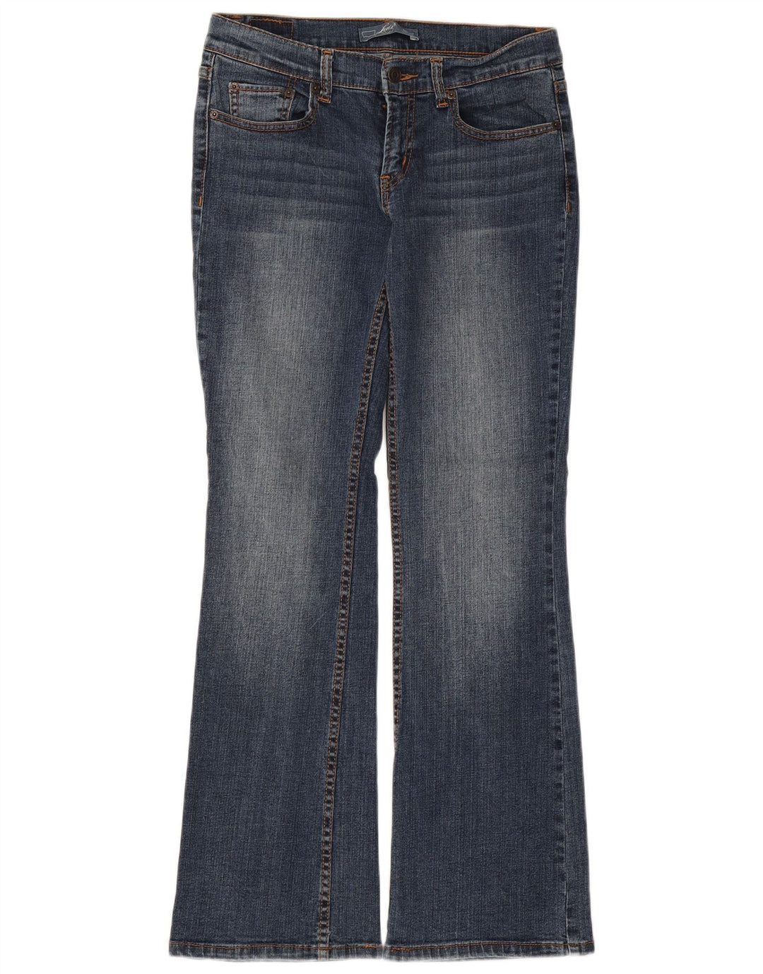 Levi's Jean Flare Femme US 7 Medium W30 L31 Bleu Coton