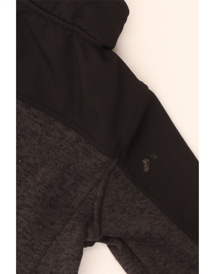 Dkny Veste de survêtement pour garçon 3-4 ans Noir Colourblock Polyester