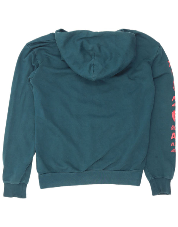 Adidas Pull à capuche graphique pour homme Petit coton bleu