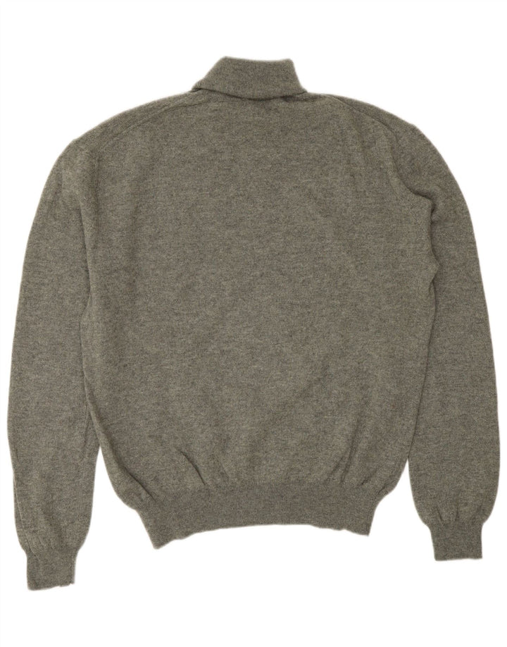 Polo Ralph Lauren Pull Col Roulé Homme Gris Moyen Laine