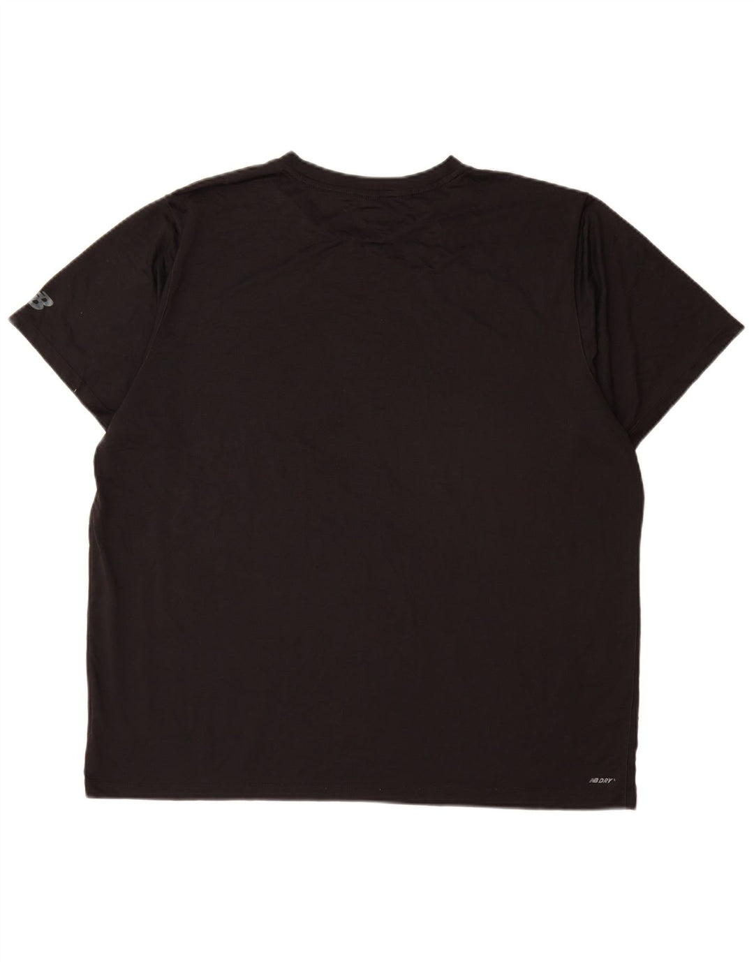 New Balance T-shirt graphique pour hommes Top 2XL Noir Polyester