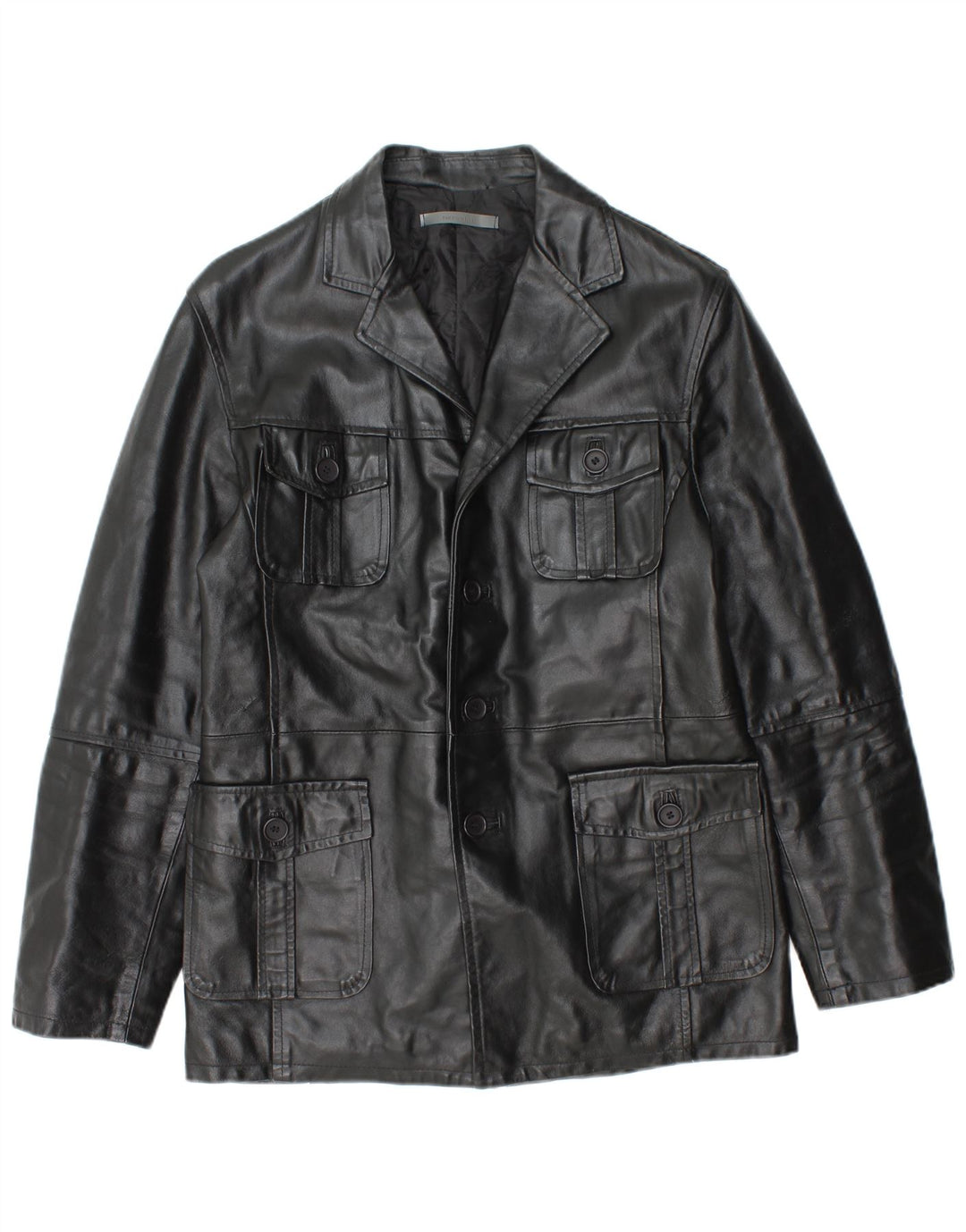 Imperial Veste en cuir pour homme UK 36 Petit cuir noir