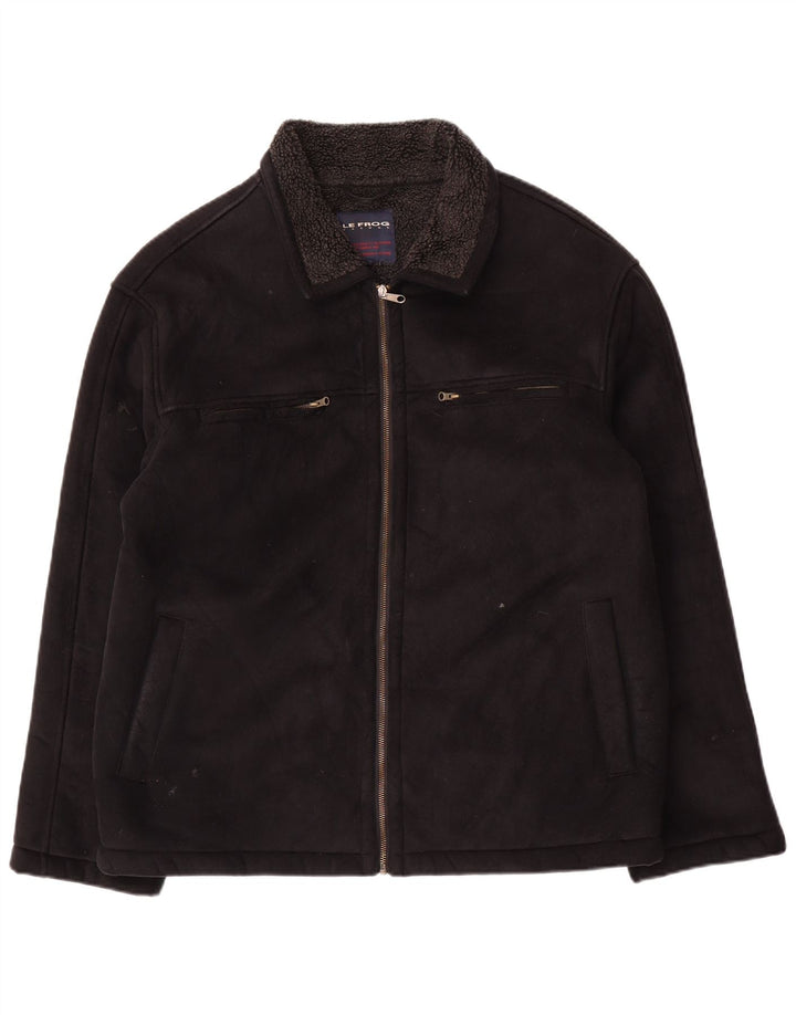 Le Frog Veste utilitaire pour homme UK 38 Medium Noir Polyester