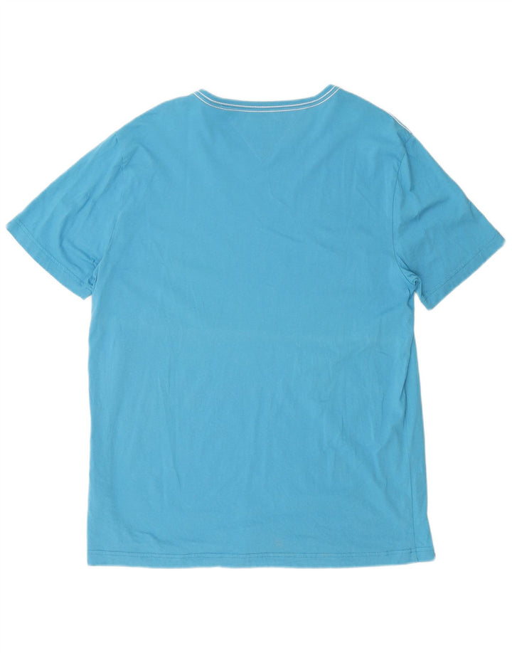 Tommy Hilfiger T-shirt graphique pour homme en coton bleu 2XL