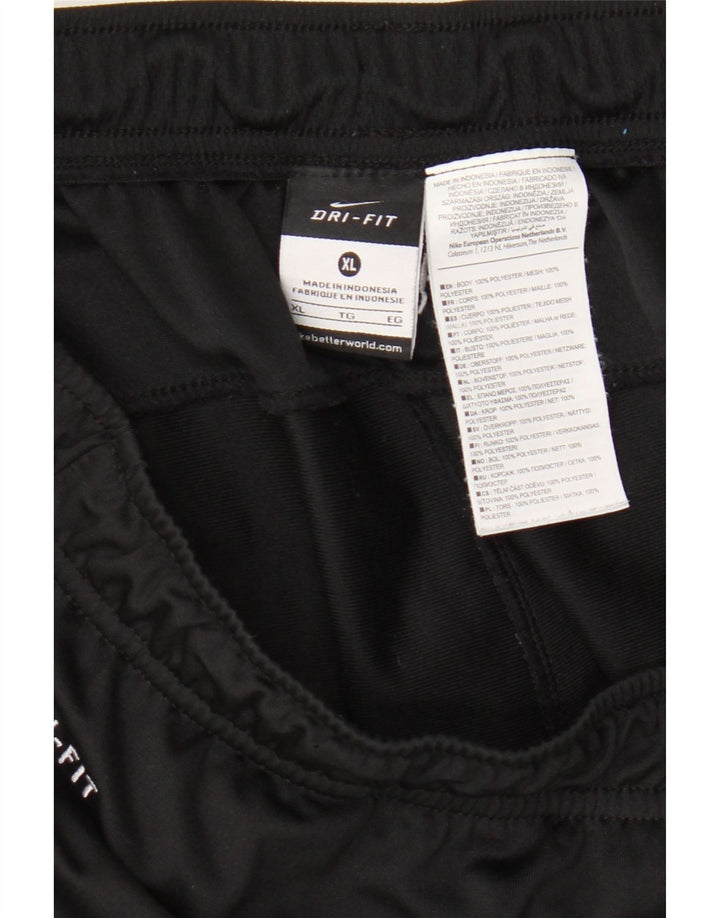 Nike Short de sport Dri Fit pour homme XL Noir Polyester