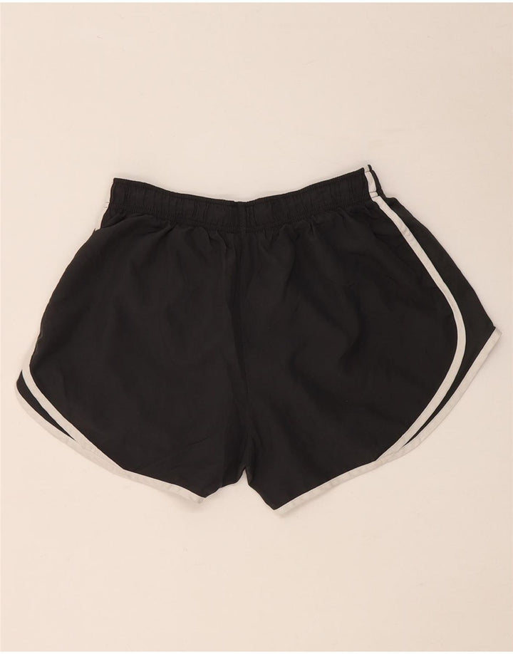 NIKE Short de sport Dri Fit pour femme UK 12 Gris moyen Polyester