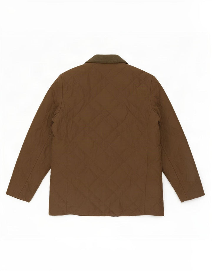 Marks & Spencer Veste matelassée pour femme UK 12 Medium Kaki Polyester