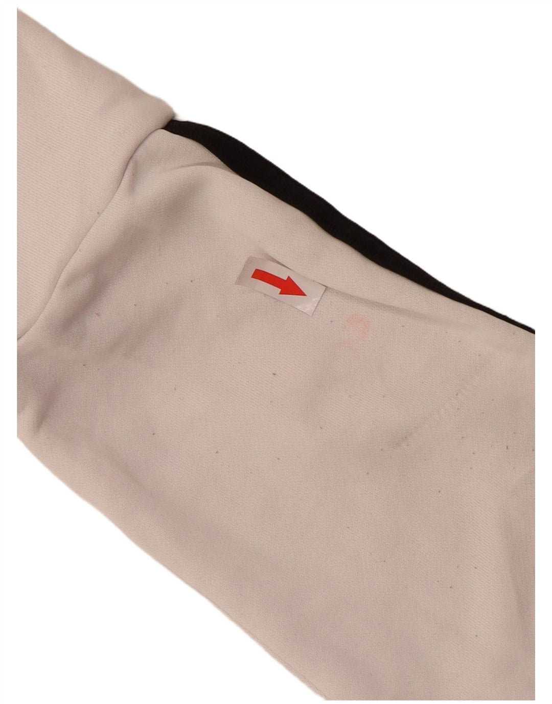 ADIDAS Veste de survêtement pour femme UK 16 Large Blanc Polyester