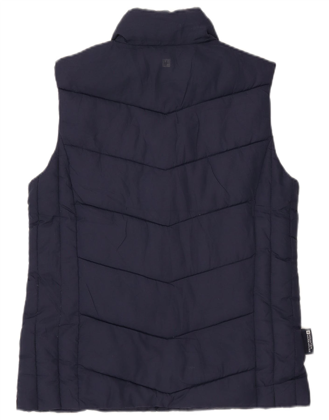 Mountain Warehouse Gilet rembourré pour femme UK 10 Small Bleu marine Polyester