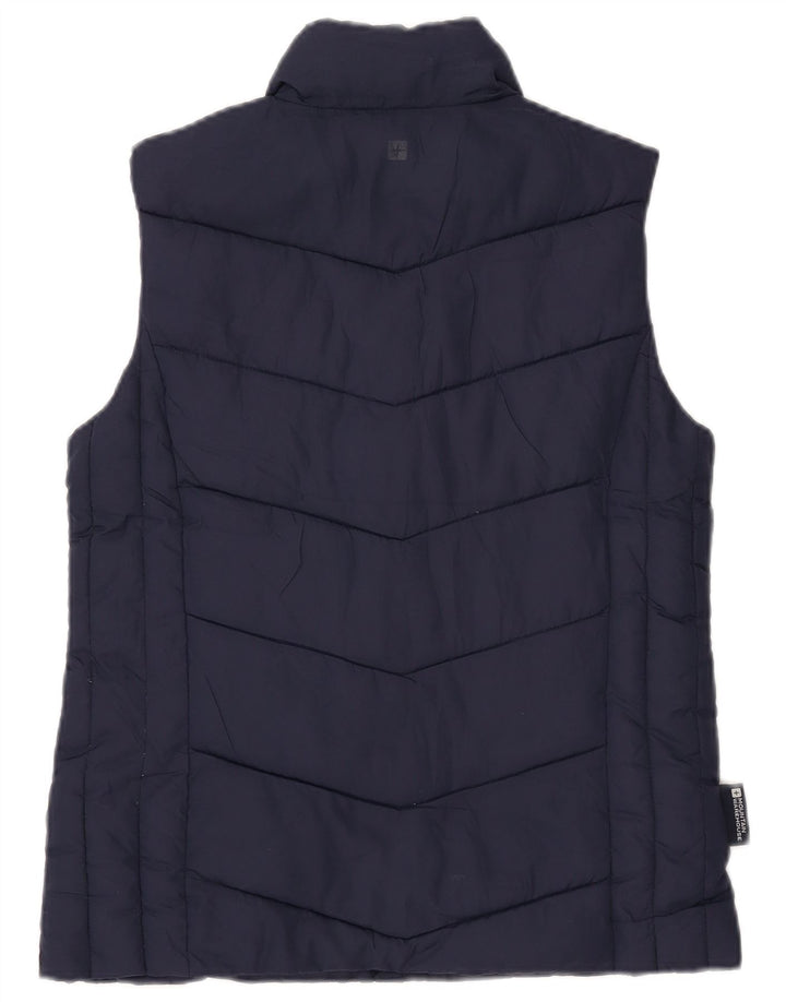 Mountain Warehouse Gilet rembourré pour femme UK 10 Small Bleu marine Polyester