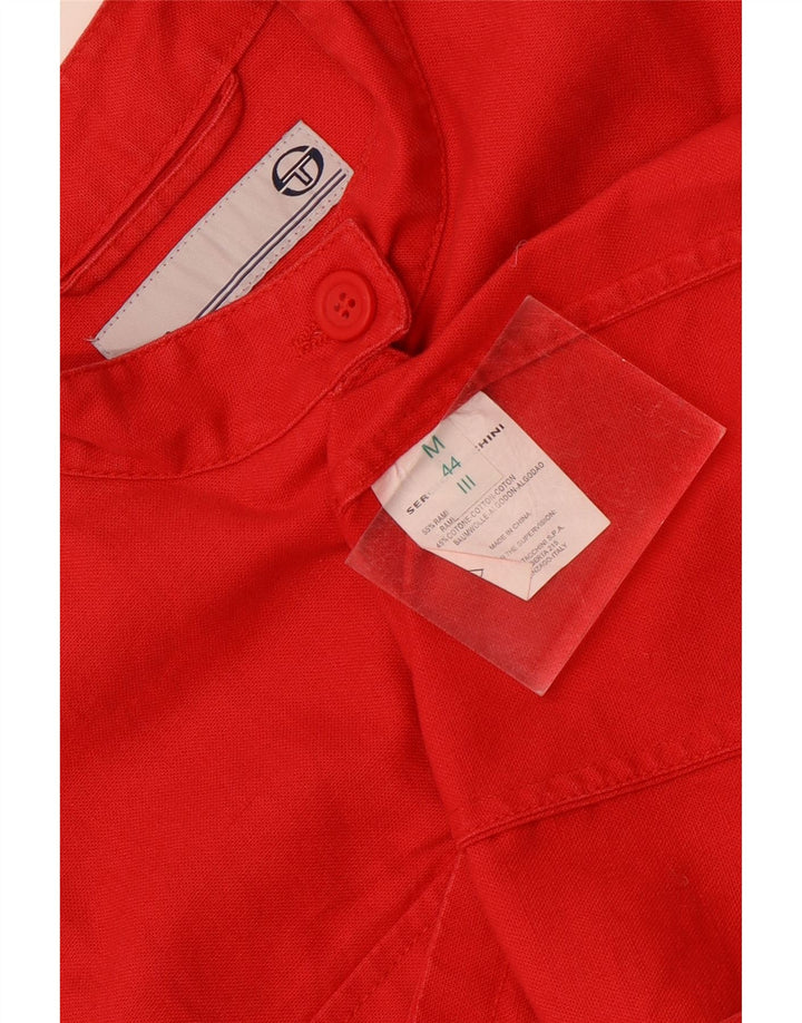 Sergio Tacchini Veste Utilitaire Femme IT 44 Ramie Rouge Moyen