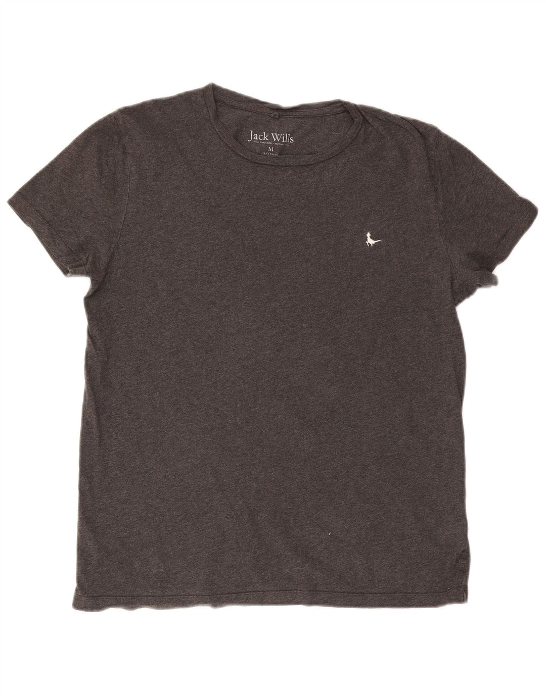 Jack Wills T-Shirt Homme Gris Moyen Coton