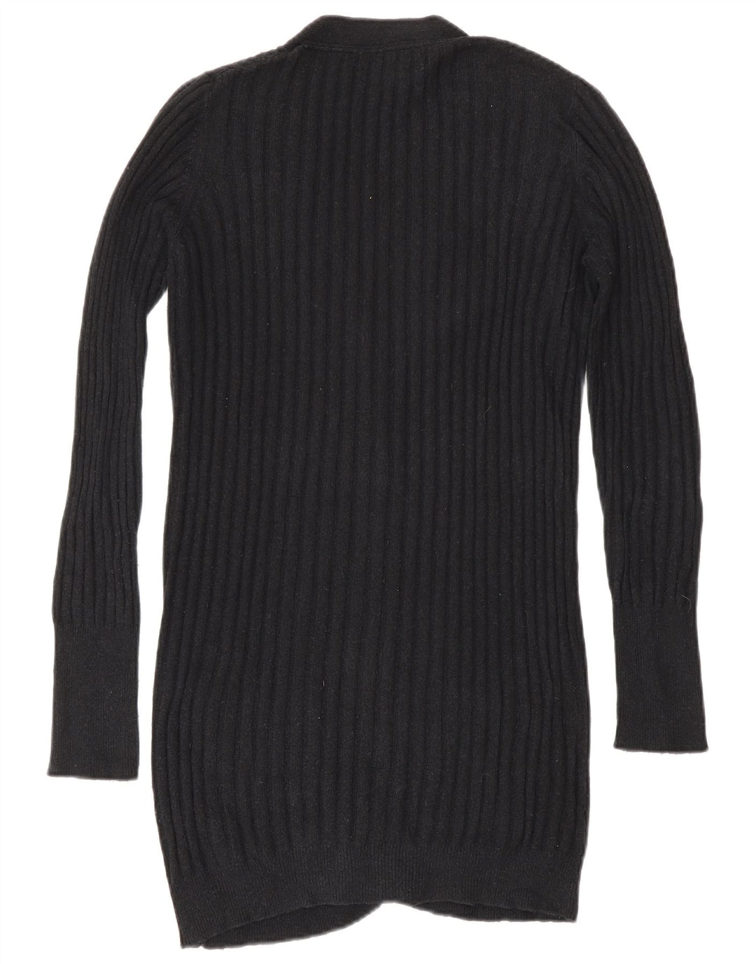 Zara Cardigan Femme Pull UK 12 Medium Noir