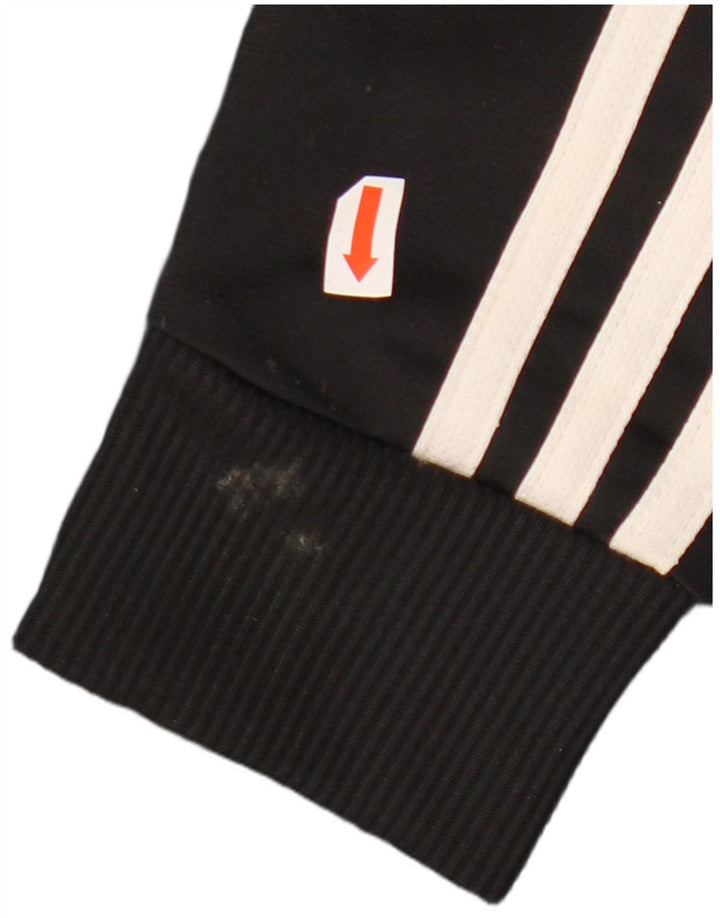 ADIDAS Veste de survêtement pour garçon 9-10 ans Noir Colourblock Polyester