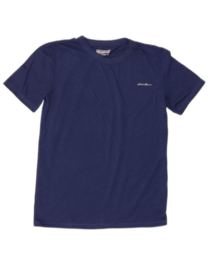 Eddie Bauer T-Shirt Garçon 14-15 Ans Grand Bleu Marine Polyester