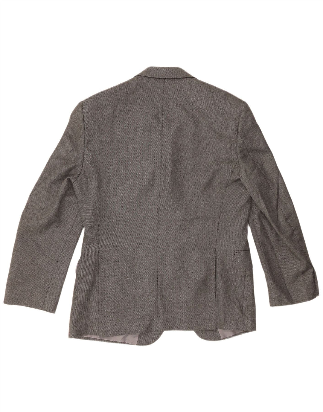 Marks & Spencer Veste blazer à 2 boutons pour homme UK 44 2XL Gris Polyester