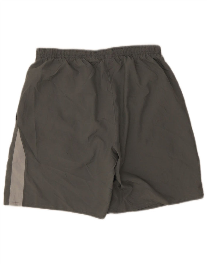 Nike Short de sport Dri Fit pour homme en polyester color block Taille S Gris