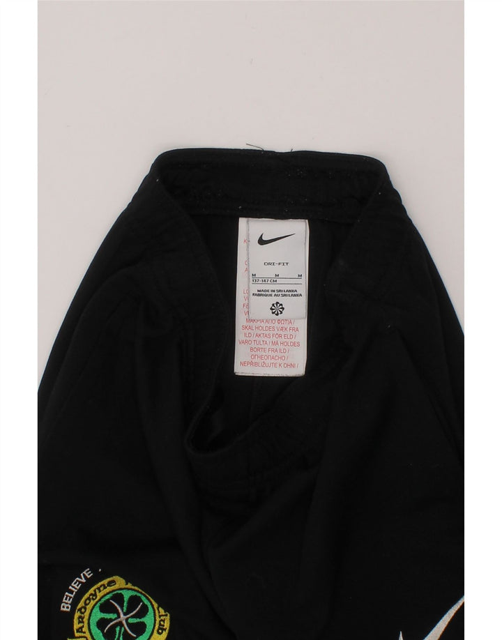 NIKE Boys Tracksuit Trousers 10-11 Years Medium  Black Colourblock Vintage Nike and Second-Hand Nike from Messina Hembry 